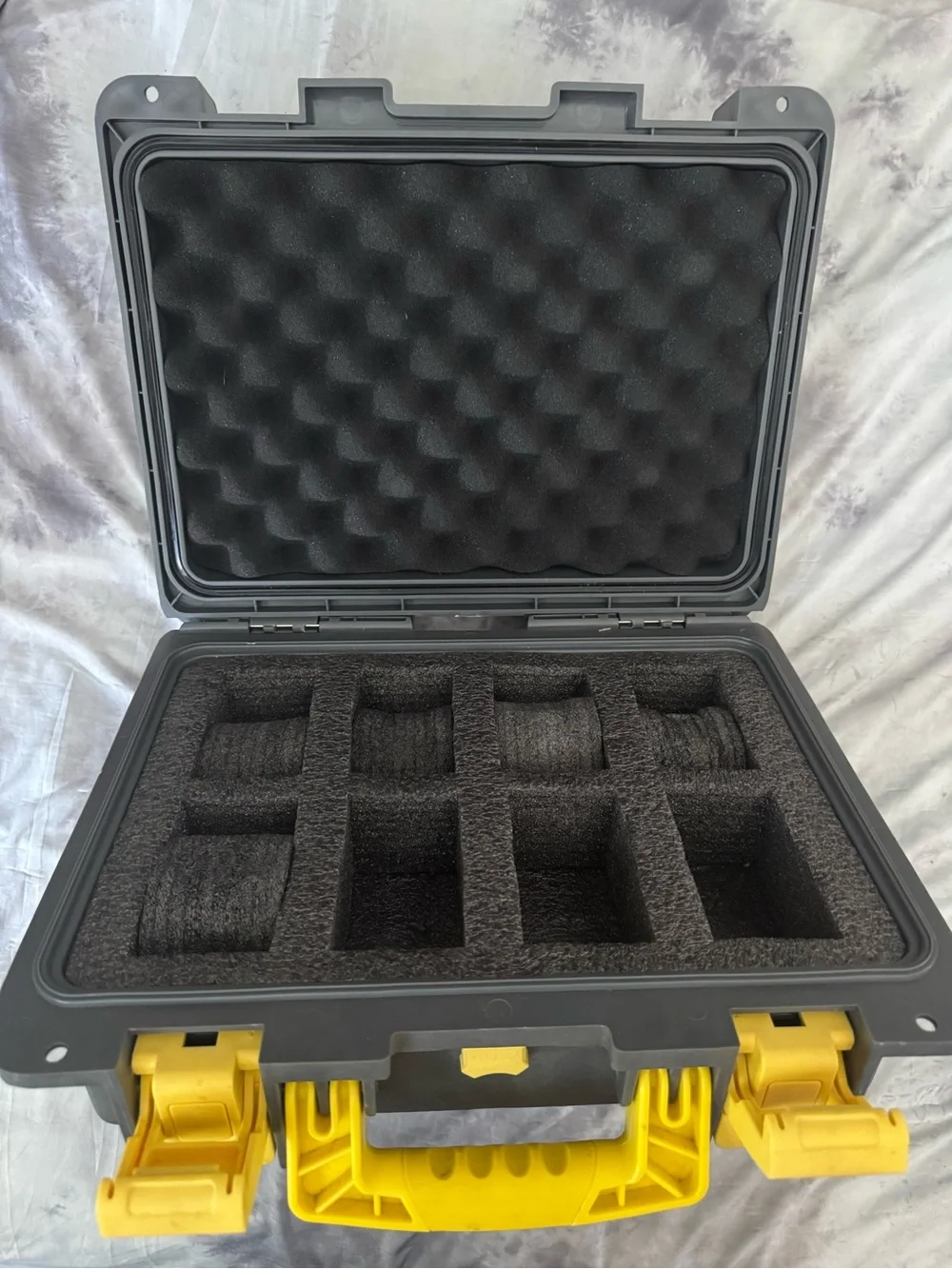 Invicta Black & Yellow Protective Watch Case FIRM PRICE.